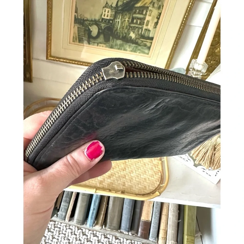 Will Leather Goods Black Wallet